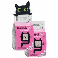 Kačių kraikas Bazyl Ag+ Compact Baby Powder, bentonitas, 0,7–2 mm, 20 l (2 x 10 l)