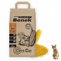 Kačių kraikas Super Benek Corn, 7 l, natūralus, ekologiškas