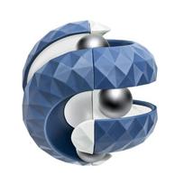 Besisukantis rutulio takelis Magiškas kubas Pirštų galiukais „Fidget“ žaislai vaikams suaugusiems, mažinantis stresą, sukasi karoliukai galvosūkiai vaikams mokomieji žaidimai žaislas balta