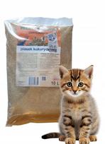 Kukurūzų smulkus susiformuojantis kraikas katėms, 20 l