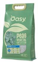 Augalinė kačių kraiko paklotė OASY Peas Classic, 6 l, bekvapė, ekologiška