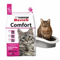 Kraikas katėms Super Benek Comfort Powder, bentonitinis, 5 l