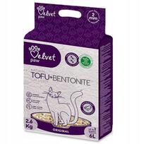 Ekologiškos bekvapės tofu ir bentonito kačių kraikas, 6 l