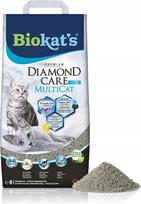 Kraikas katėms Biokat's Diamond Care MultiCat Fresh su aktyvuota anglimi, 8 l