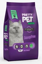 Kačių kraikas PRETTYPET silikoninis, 3,8 l