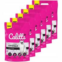Silikoninis kačių kraikas CALITTI, antibakterinis, bekvapis, 6 x 3,8 l