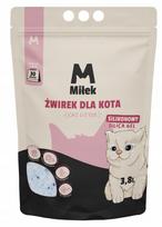 Silikoninis kraikas katėms Miłek, 3,8 l, antibakterinis, gerai sugeriantis