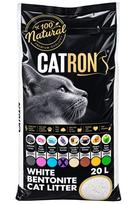 Katinų kraikas CATRON su levandų kvapu, baltojo bentonito, 20 l