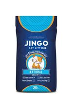 Kraikas katėms JINGO, bentonitinis, natūralus, 20 l