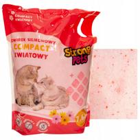 Silikoninis kraikas katėms STRONG PETS, gėlių kvapo, 2 x 7,6 l