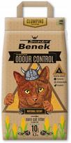 Kraikas katėms Super Benek Corn Cat, kvapų kontrolė, 10 l, natūralus kukurūzų