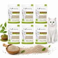 Ekologiškos tofu kraikas katėms DIAMENTIQ Matcha, 6 x 2,5 kg