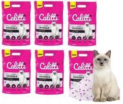 Silikoninis kačių kraikas CALITTI, antibakterinis, nedulka, 6 x 3,8 l