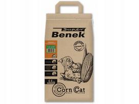 Kraikas katėms SUPER BENEK Corn Cat, gaivos žolės kvapo, 7 l