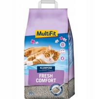 Kraikas katėms MultiFit Fresh Comfort, 20 l, sunkiai dulka, susiformuoja gumulėliai
