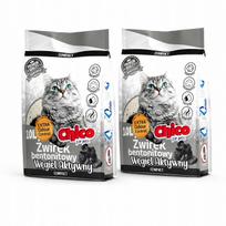 Kraikas katėms Chico Compact, bentonitas, su aktyvuota anglimi, 2 x 10 l