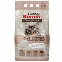 Bentonitinės kačių kraikas Super Benek Compact, Marselio muilo kvapo, 10 l, 7,2 kg