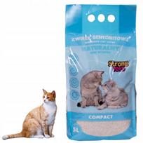 Katinų kraikas STRONG PETS, bentonitinis, natūralus, 5 l