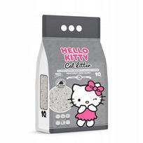 Katinų kraikas Hello Kitty su aktyvuota anglimi, bentonitinis, 10 l