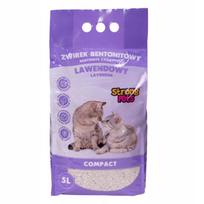 Kraikas katėms STRONG PETS, bentonitinis, levandų kvapo, 5 l