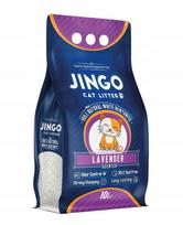Kraikas katėms JINGO su levandomis, bentonitinis, 10 l