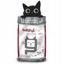 Kraikas katėms Bazyl Ag+ su nano sidabru, 0,6-2,25 mm bentonitas, 20 l, baltas