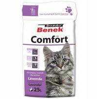 Kraikas katėms Super Benek Comfort, 25 l, susiformuojantis, levandų kvapo, bentonitinis