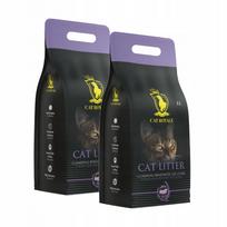 Bentonitinės kačių kraikas Cat Royale, levandų kvapo, 2 x 5 l