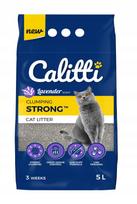Bentonitinio molio kraikas Calitti Strong Lavender, 5 l, levandų kvapo