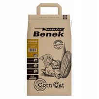 Kačių kraikas Super Benek Corn Cat Golden, natūralus, 14 l