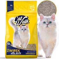 Sukibantis bentonitinis kraikas katėms CatWalk ECONOMIC 5 l