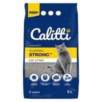 Katzenų kraikas Calitti Strong, bentonitinis, 5 l, bekvapis