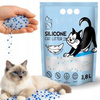 Silikoninis kačių kraikas NOVAZOO Premium, 3,8 l, bekvapis, nedulkantis
