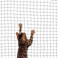 Apsauginis balkonų tinklas CAT NET, 8 x 3 m, tvirtas, 2,6 x 2,6 cm