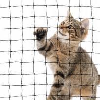 Apsauginis balkonų tinklas CAT NET, 8 x 3 m, tvirtas, 2,6 x 2,6 cm