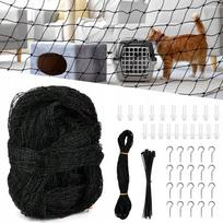 Apsauginis balkonų tinklas CAT NET, 8 x 3 m, tvirtas, 2,6 x 2,6 cm