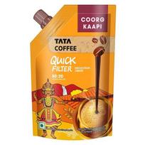 Tata Coffee Quick Filter Decoction Liquid, Coorg Kaapi, 200ml Box, Flavoured Instant Coffee Chicory Decoction (80% Coffee and 20% Chicory) orange
