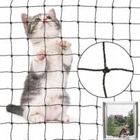 Balkono tinklas katėms, 3x10 m, PREMIUM, be gręžimo