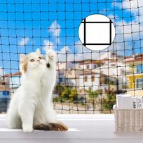 Apsauginis balkonų tinklas CAT NET, 8 x 3 m, tvirtas, 2,6 x 2,6 cm