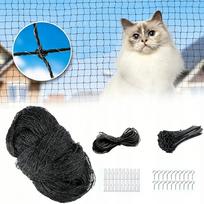 Apsauginis balkonų tinklas CAT NET, 8 x 3 m, tvirtas, 2,6 x 2,6 cm