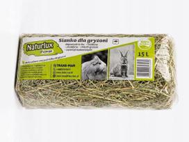 Šienas triušiams ir graužikams NATURLUX PREMIUM, 15 l, kvapnus