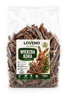 Graužikų, triušių ir jūrų kiaulyčių maistas su gluosnio žieve LOVENO, 200 g