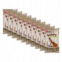 Triušių ir jūrų kiaulyčių pašaras Akinu SIPPY DELUXE, 10 x 400 g