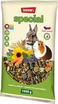 Pašaras jūrų kiaulytėms ir triušiams Darwin's Special, 1 kg