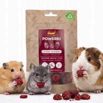 Liofilizuoti miško vaisiai graužikams Powerki Forest Treasures, 20 g
