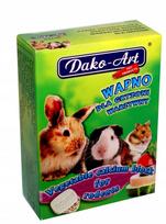 Graužikų kalkių papildas DAKO-ART, daržovinis, 95 g
