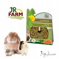 Grūdų neturintys morkų ir petražolių žiedai JR Farm graužikams, 140 g