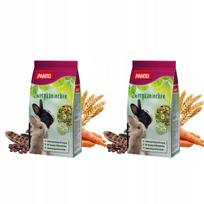 Miniatiūrinių triušių pašaras PANTO Zwergkaninchen, 2 x 1 kg