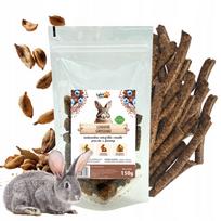 Linų graužimo žaislas triušiams ir graužikams, 150 g