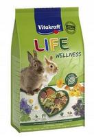 Triušių pašaras Vitakraft Life Wellness, 600 g